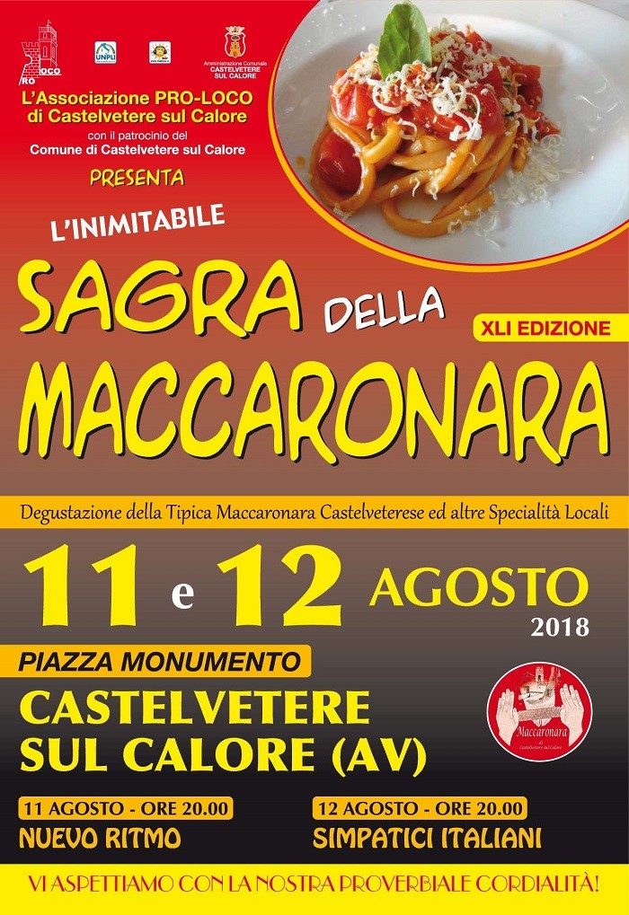 Sagra della Maccaronara di Castelvetere sul Calore 